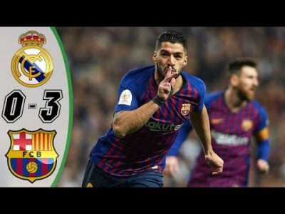 VIDEO: Barcelona Vs Real Madrid 3-0 Copa Del Rey 2019 Goals Highlights Mp4