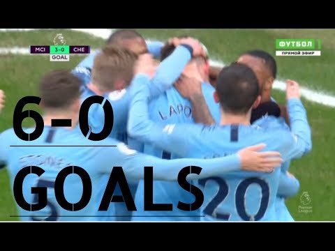 VIDEO: Manchester City vs Chelsea 6-0 EPL 2019 Goals Highlights Mp4