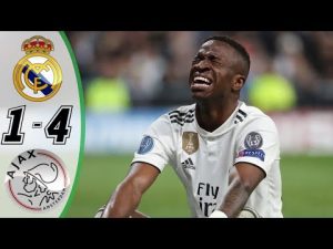 VIDEO: Ajax Vs Real Madrid 4-1 UCL 2019 Goals Highlights Mp4