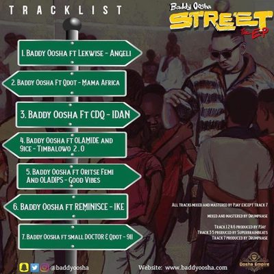Baddy Oosha - Street The Ep Full Album Zip mp3 Audio full free Fast complete Download